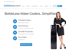 Tablet Screenshot of bottleless.com